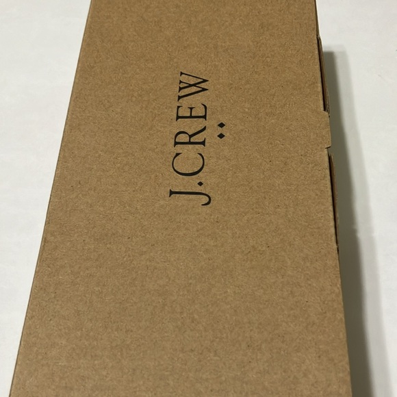 J.Crew Glitter Slingback Block Heels size 5 Silver NIB - Picture 10 of 11